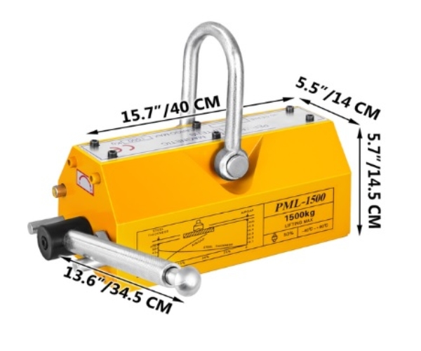 Emelőmágnes – max. 1500kg terhelhetőség