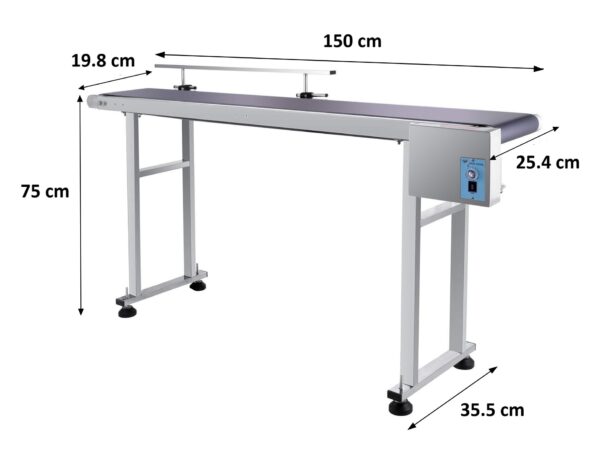 Elektromos szállítószalag – 150×20 cm