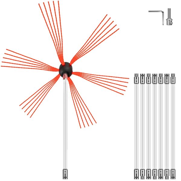 Kéménytisztító készlet – 8m