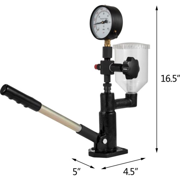 Injektor teszter, befecskendező teszter – 0-600 bar