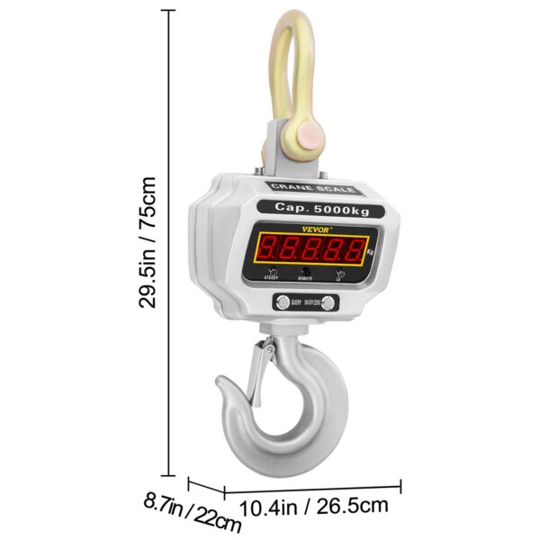 Digitális darumérleg – 5000kg