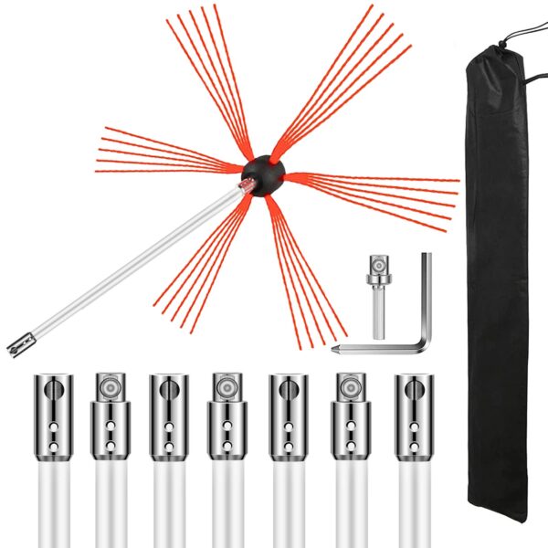 Kéménytisztító készlet – 8m