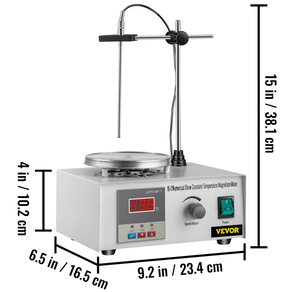 Digitális Mágneses Keverőlap 300W - Image 5