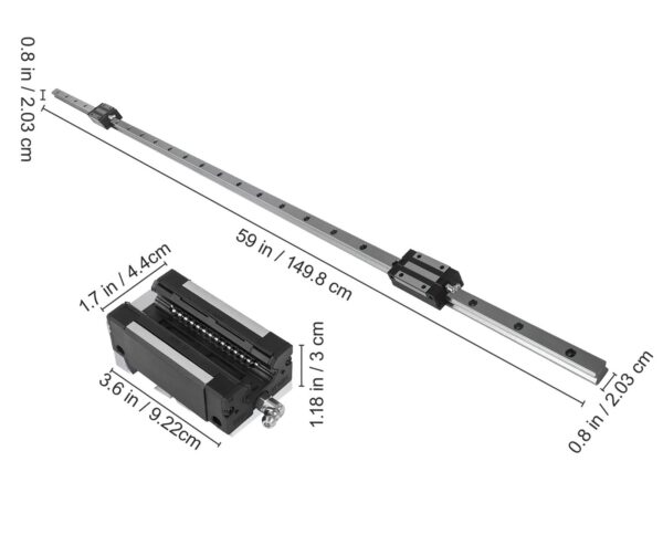 Lineáris Vezetősín CNC Készlet - Image 6