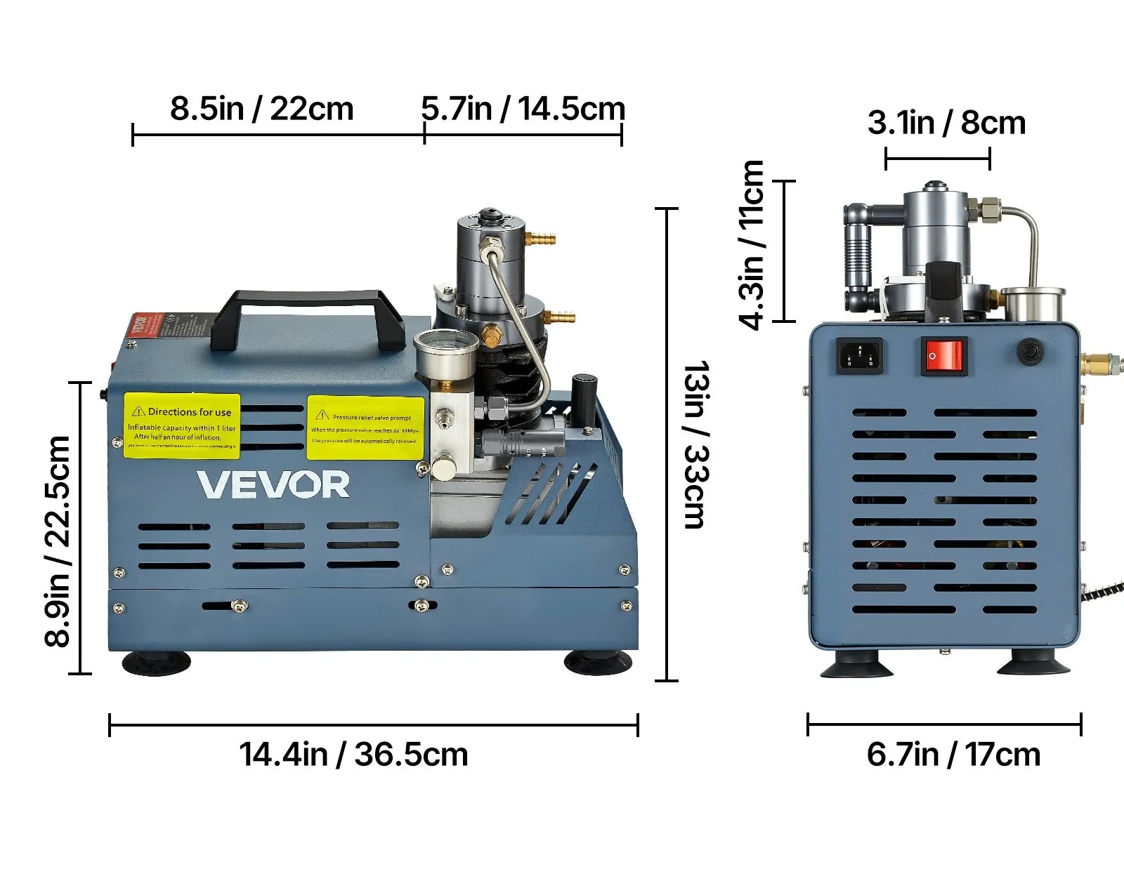 Magasnyomású Légkompresszor 4500PSI - Image 2