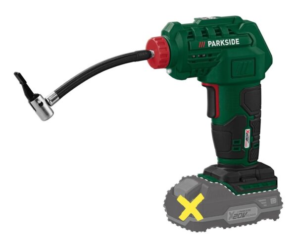 Parkside akkus kompresszor PAK 20-Li B2 akkumulátor nélkül