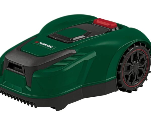 Parkside 20V robotfűnyíró PAMR 500 A1, akkumulátorral és töltőállomással