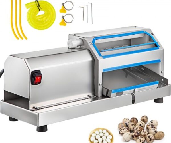 Fürjtojás Hámozó Gép Rozsdamentes 60 kg/h