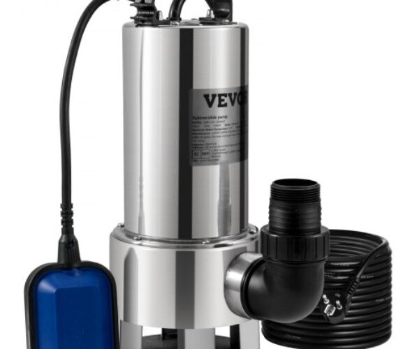 Ipari Merülő Szivattyú Rozsdamentes 1300 W 20000 l/h