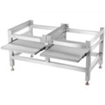 Mosógép Állvány Alumínium Talapzat 635x635 mm 136 kg