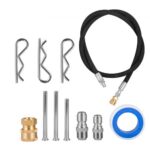 Rozsdamentes Felülettisztító Kerekekkel 400 mm 27