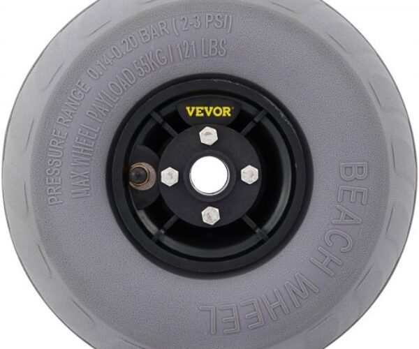 Strandkocsi Kerekek PVC Gumiabroncsok 254 mm