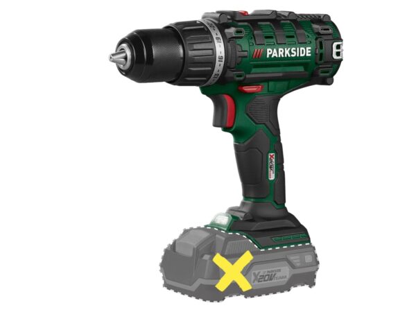 Parkside akkus fúró/csavarozó PABS 20-Li I9 – akkumulátor nélkül