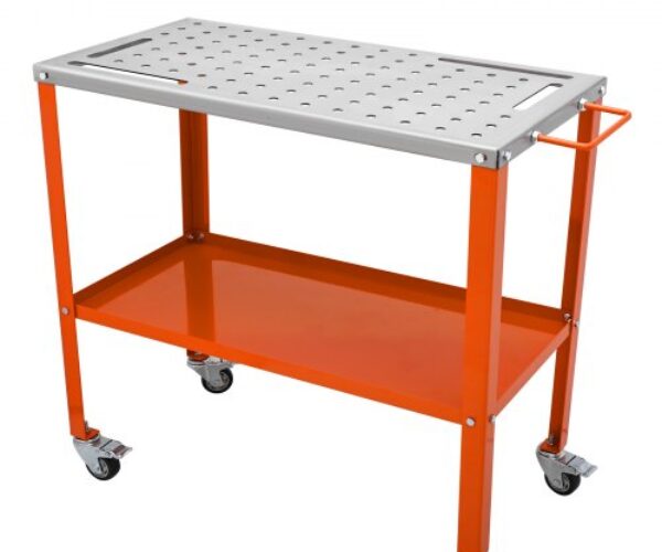 Acél Hegesztőasztal Kerekeken 900kg 915x460mm