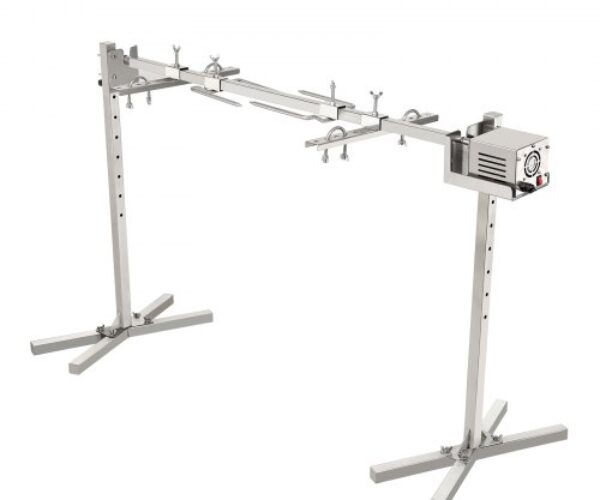 Elektromos BBQ Rotisserie Grill Rozsdamentes Acél 60 kg