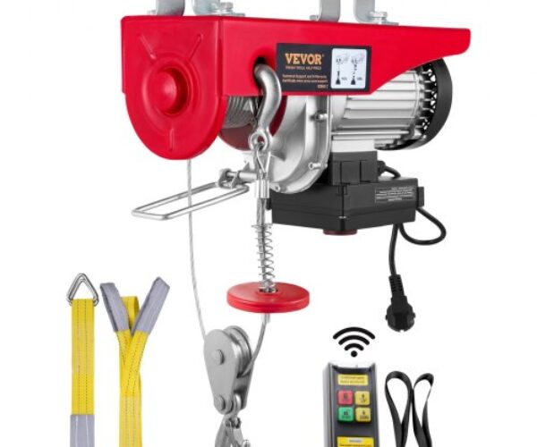 Elektromos Emelő Csörlő 400 kg 12 m