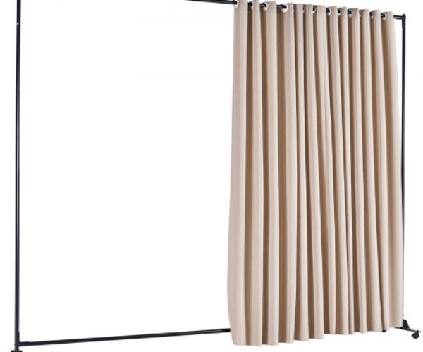 Khaki Mobil Térelválasztó Függöny 2.4m x 3m