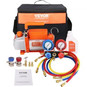 Vákuumszivattyú Készlet Forgólapátos 0.19 kW 113 L/min