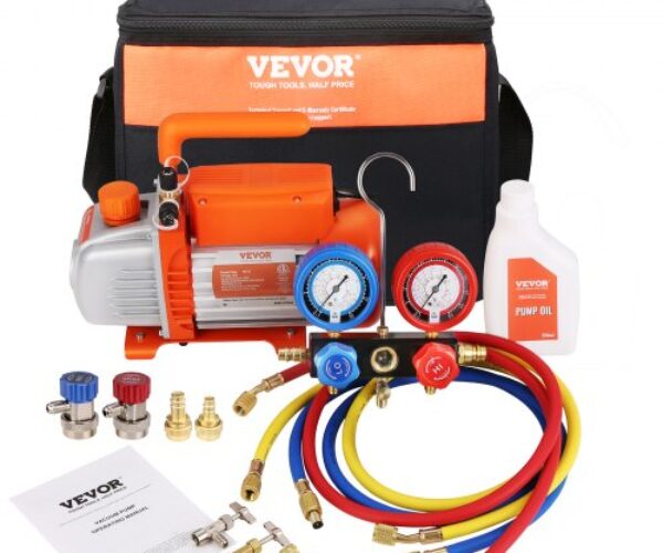 Vákuumszivattyú Készlet HVAC 0,2 kW 3,5 m³/h