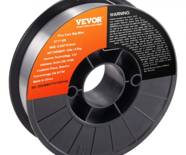 Fluxusmagos Hegesztőhuzal Lágyacél Kültéri 0,9 mm 4,5 kg