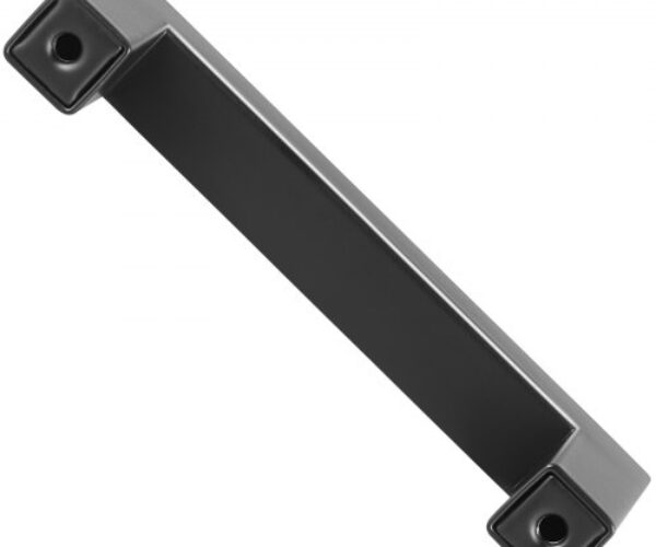 Karcsú Négyzet Fogantyú Fekete 76 mm
