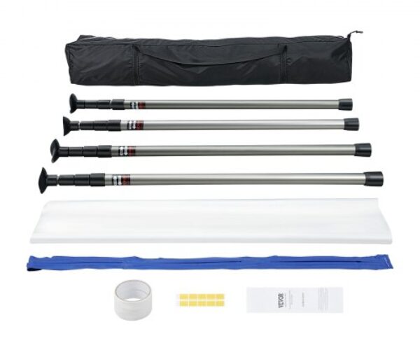 Porvédő Teleszkópos Rendszer Mágneses Cipzárral 32,8×13,12 mm