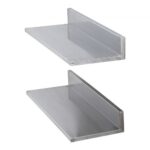 Rozsdamentes Acél Lebegő Polc 218x610 mm 44 kg