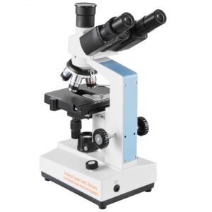Trinokuláris Mikroszkóp Mechanikus Asztallal 40x-5000x
