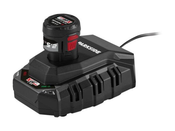 PARKSIDE PERFORMANCE akkumulátor + töltő, 2,5Ah 12V PLGK 12 6.0 B1