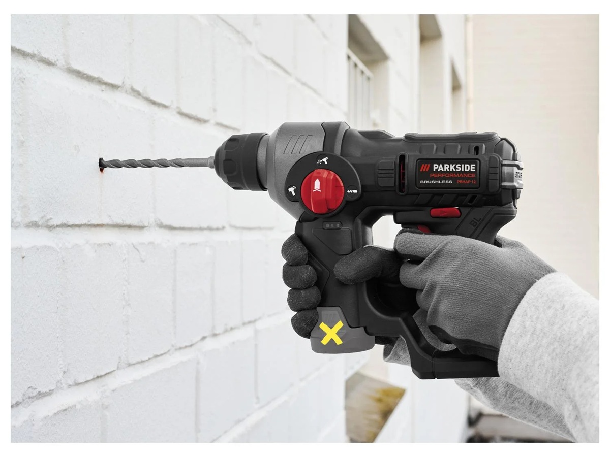 PARKSIDE PERFORMANCE akkus ütvefúró 12V PBHAP 12 A1 – akkumulátor nélkül - Image 9