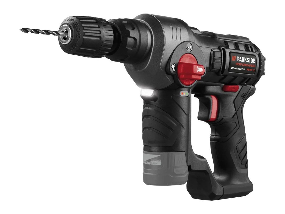 PARKSIDE PERFORMANCE akkus ütvefúró 12V PBHAP 12 A1 – akkumulátor nélkül - Image 8