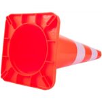 Biztonsági Kúp PVC Narancssárga 710 mm