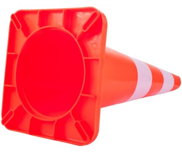 Biztonsági Kúp PVC Narancssárga 710 mm