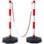 Forgalomhatároló Oszlopkúp Készlet 2 db 8 m