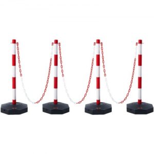 Forgalomhatároló Oszlopkúp Készlet 8 m
