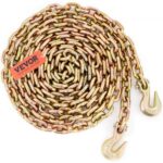 G80 Mangán Acél Kötőlánc Kampókkal 9.5 mm 5 m 3220 kg