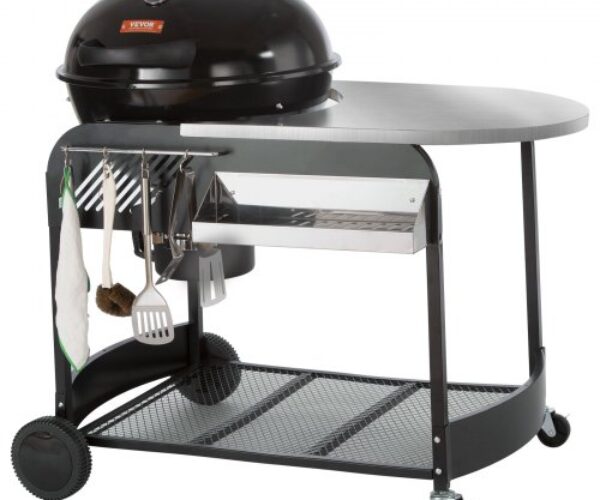 Hordozható Faszenes Grill Kocsi 530 mm