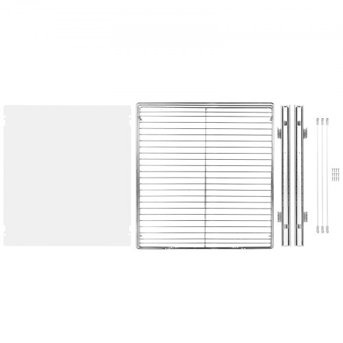 Kihúzható Krómozott Polc Szekrényhez 508mm x 533mm - Image 3