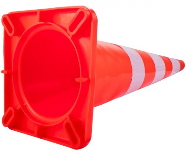 Narancssárga Fényvisszaverő Közlekedési Kúpok 150 x 910 mm