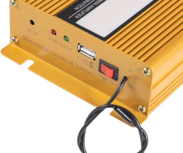 Rendőrségi Sziréna PA Rendszer 400 W