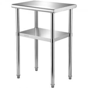 Rozsdamentes Acél Munkaasztal 600 kg 610x460x910 mm