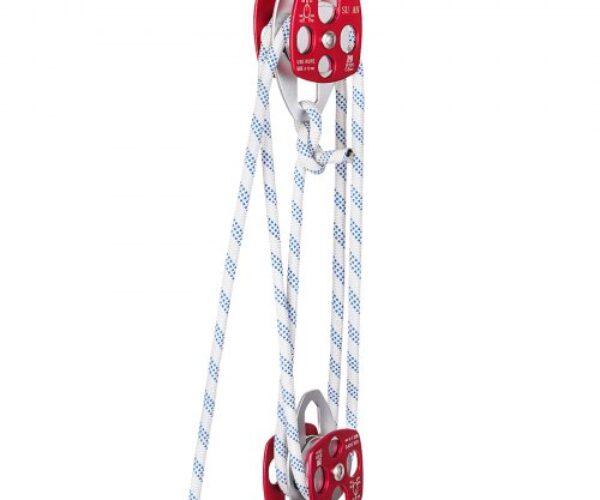 Twin Sheave Block Fonott Kötél 30-60m 3000-3500kg