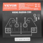 2HP Medenceszivattyú Motor Kondenzátorral 230V 60Hz 7.8A 3450RPM