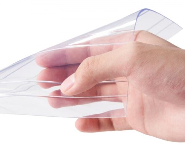 Átlátszó Bordás PVC Szalagfüggöny 4,17m x 0,20m x 2mm