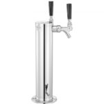 Dual Taps Rozsdamentes Acél Sörtorony Kegeratorral 2 csap 500 mm