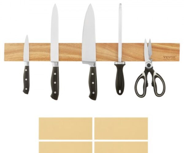 Erős Mágneses Akácfa Késtartó 610mm