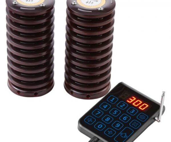 Éttermi Vezeték Nélküli Személyhívó Rendszer 20db