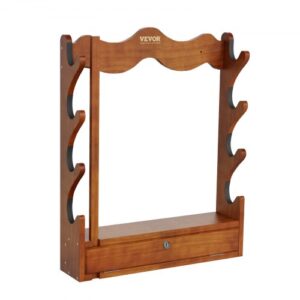 Fali Fa Fegyvertartó Állvány 4 Puskához