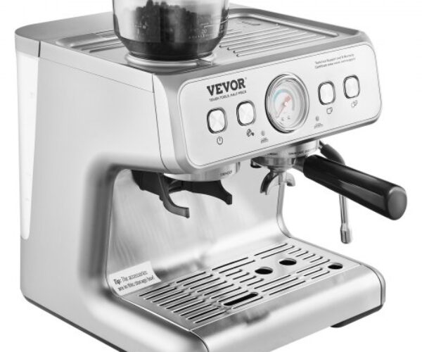 Félautomata Eszpresszó Kávéfőző Darálóval 1,5 MPa