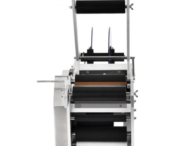 Félautomata Kerek Palackcímkéző Nyomórúddal 20-50 db/perc 20-120 mm átmérőhöz